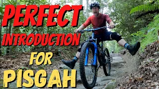 Pisgah MTB Trails -The Perfect Introduction- Lower Black Mountain has the FLOW! -Brevard, NC