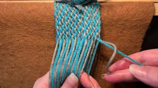 Weaving a Row - RIGHT HANDED