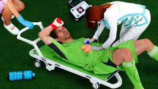 WHAT HAPPENS IF YOUR GK INJURED IN FIFA FC 24 AND EFOOTBALL 2024 on PS5!