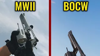 COD MW2 2022 vs Black Ops Cold War - Weapons Comparison