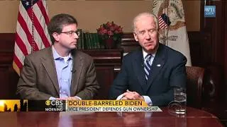 Biden: "get a double-barreled shotgun"