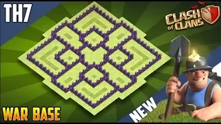 New Best TH7 Trophy Base  Base 2019!! Town Hall 7 Hybrid Base Design   Clash of Clans