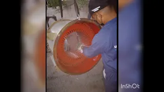 1000kva generator winding process and removing