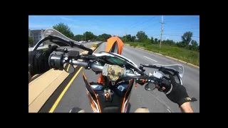 KTM 530 EXC - Supermoto….Having to much fun…!