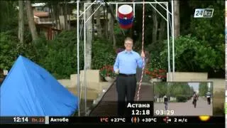 Самат Смақов Ice Bucket Challenge акциясына қолдау көрсетті