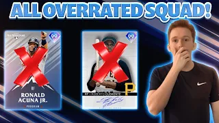 I USED THE MOST OVERRATED PLAYERS IN MLB THE SHOW 21!