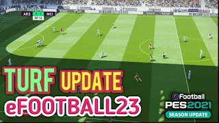 PES 2021 Turf Mod eFootball 2023 Realistic Turf