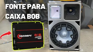 Nova Fonte Bob 60a Taramps Carregador Bateria Bivolt Automotiva