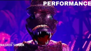 Crocodile Sings " It's My Life" by Bon Jovi | The Masked Singer | Season 4