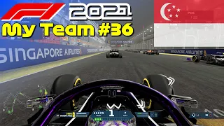 SINGAPORE SHOWDOWN! - F1 2021 My Team Career Mode #36