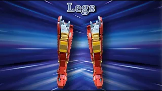 IRONMAN MARK 43 legs build MOC #ironman  #lego #marvel #shorts