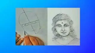 Sketch A Face In 10 Minutes! (Time lapse)