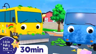 Rydde-buss-sangen | Little Baby Bum Norsk | Tegneserier og barnerim for barn