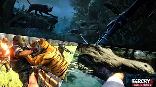 FAR CRY 3 CLASSIC EDITION - ALL ANIMAL FIGHTS PART 3!!!