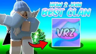 How to join the *BEST* Clan in Roblox BedWars...
