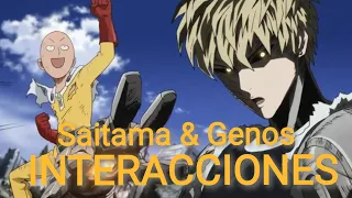 Saitama y Genos - interacciones y momentos divertidos en Latino - One Punch Man