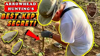 Using A Probe To Find Arrowheads ! A Simple Little Trick To Find More Arrowheads And Artifacts!