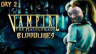 UncleBjorn играет в Vampire: The Masquerade – Bloodlines, День 2