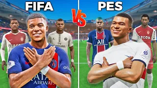 Kylian Mbappe - FIFA vs PES evolution [2017 - 2024] ✅ Fujimarupes