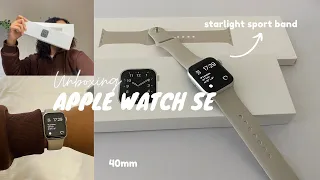 Apple Watch SE Unboxing + Set Up