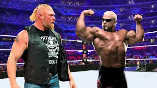 FULL SEGMENT - WWE 2k23 Brock Lesnar vs Scott Steiner