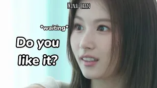 twice *genuine* reaction at misamo subunit debut teaser