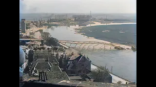 The liberation of the Dutch town of Deventer in 1945 in color! De bevrijding van Deventer in 1945.