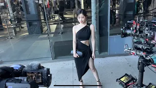 Dahyun takes selfies at Michael Kors show in NYC! #dahyun #twice #kimdahyun #michaelkors #trending