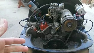 VW engine running performance cam on stock engine