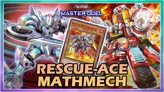 RESCUE-ACE MATHMECH RANKED GAMEPLAY IN YUGIOH MASTER DUEL