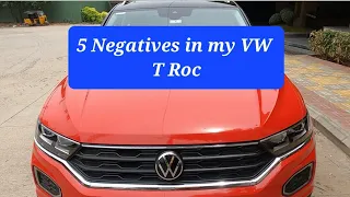 5 Things I hate in my VW T Roc // 1 Year ownership review // VW T Roc