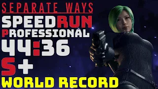 FORMER WORLD RECORD Speedrun Separate Ways 44:36 IGT Professional S+ - Resident Evil 4 Remake