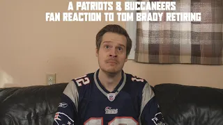 A Patriots & Buccaneers Fan Reaction to Tom Brady Retiring #shorts