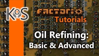 Factorio Tutorials: Setting up Oil Refining: Basic & Advanced