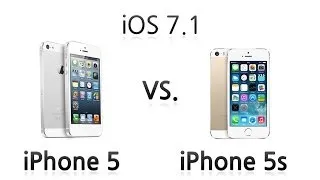 Сравнение производительности iPhone 5 и iPhone 5s на iOS 7.1 от Gerki