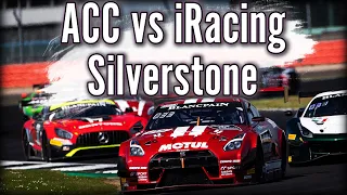 iRacing vs Assetto Corsa Competizione на Silverstone