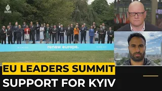 EU leaders summit: Support for Kyiv set to be top of agenda