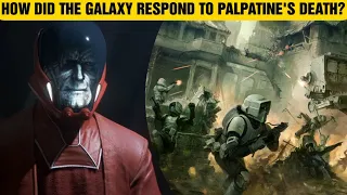 How Did The Galaxy Respond To Palpatine's Death At The Battle Of Endor?