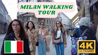 Milan 2023 Walking tour (4K UHD)