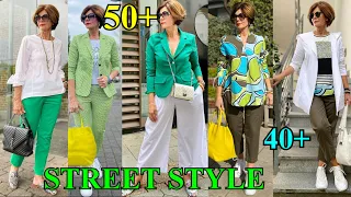 СТРИТ СТАЙЛ ГеРМаНИЯ❤️КАК БыТь СтИлЬНоЙ в 50+ ❤️60+❤️СаМа СеБе ДиЗаЙнЕр❤️STREET STYLE#TEFI Германия