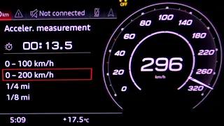 Audi RS3 Sedan acceleration: 0-60 mph 0-100 km/h 0-100 100-200 kph 0-250 top max speed GPS drag 2022