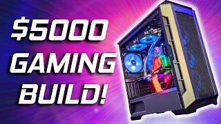 I Water Cooled A $5000 Gaming PC!!! 😲 (i9 10900K, RTX 2080Ti PC Build 2020)