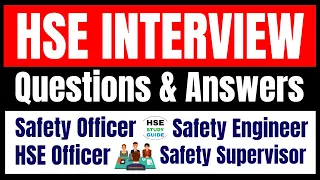 HSE Officer Interview Questions and Answers | Safety Officer Interview Questions for Fresher