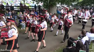 Mavemacullen Accordion Band (No.2) @ Scarva ~ 13/07/22 (4K)