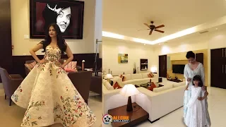 Aishwarya Rai Bachchan House Inside Room & Outside View with Family Members