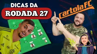 DICAS RODADA # 27 CARTOLAFC 2021/ 1609 Pontos no GERAL