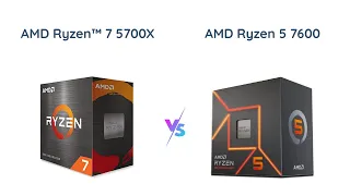 AMD Ryzen 7 5700X vs Ryzen 5 7600: Which one is worth buying?