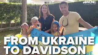 Ukrainian refugee family adjusting to life in North Carolina