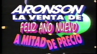 Aronson - "Amitad de Precio" (Spanish) - (Commercial - 1995)