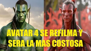 AVATAR 4 SE RFEFILMA Y SERA LAS MAS COSTOSA DE LA SAGA